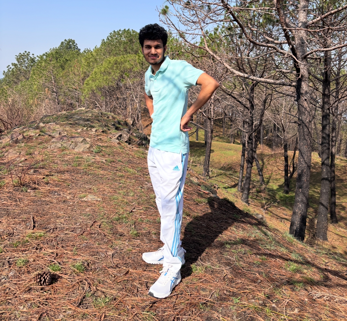 Arjun Aditya standing